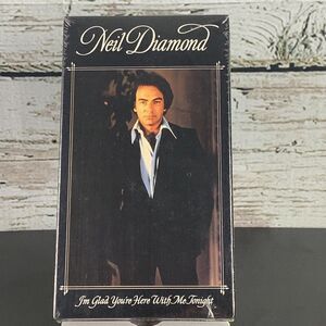 Neil Diamond - I'm Glad You're Here With‎ Me Tonight [VHS 1986] NEW Sealed